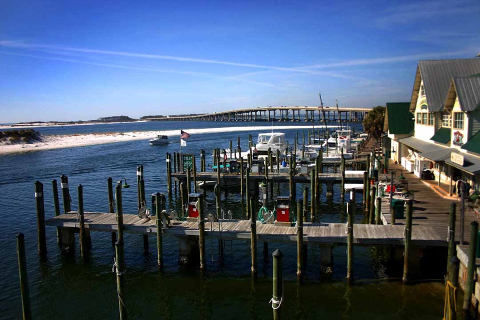 Boats in Destin Harbor